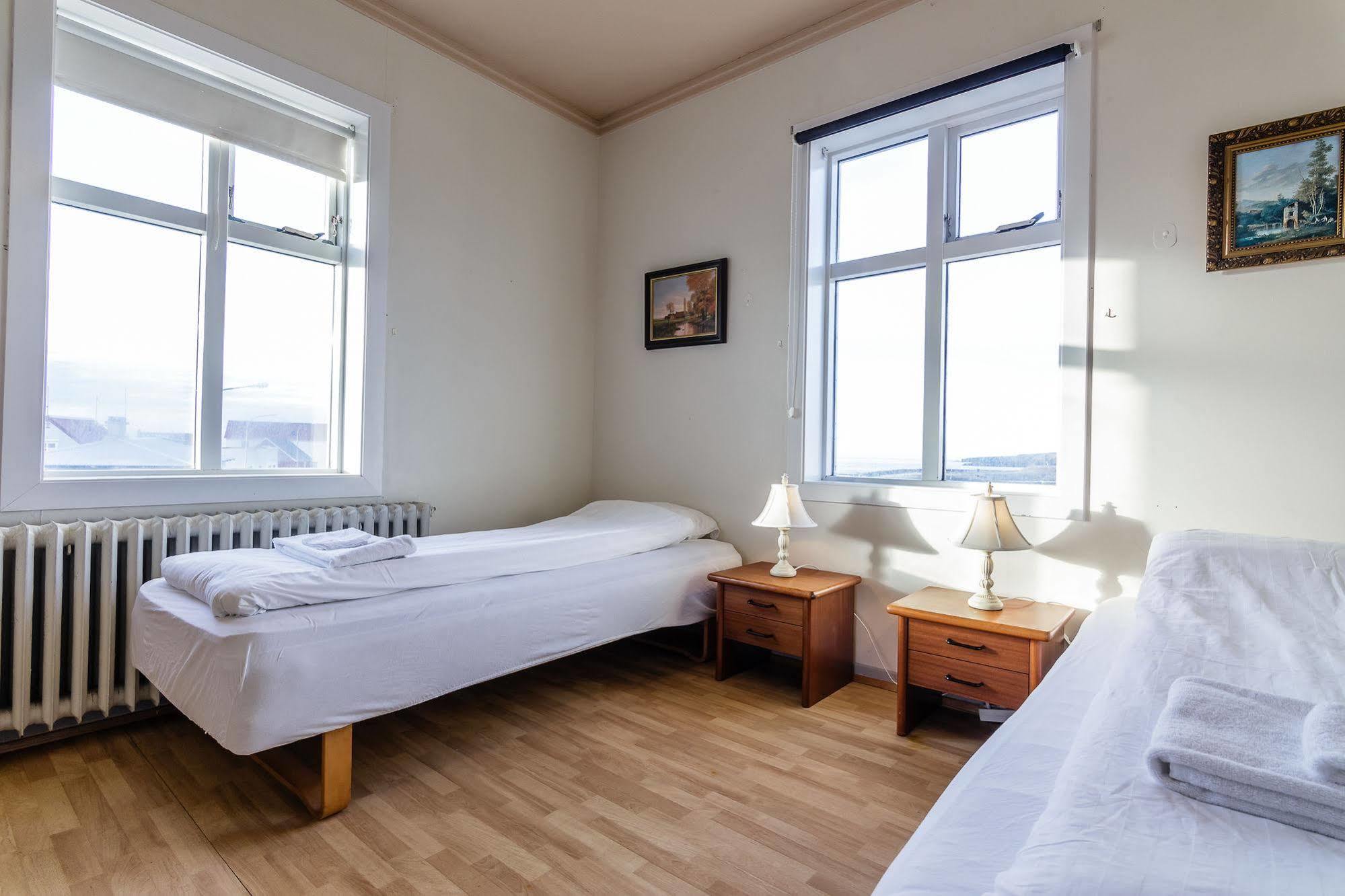Riverside Hostel Blonduos Buitenkant foto